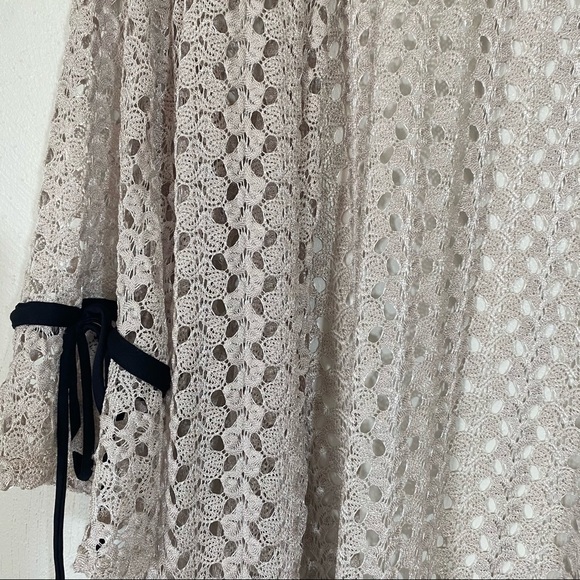 Onyx Tan Laced Jacket w/Black Trim . Sz XL. - Picture 6 of 10